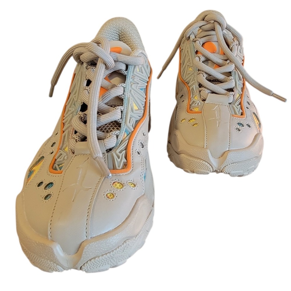 Puma MB.03 LaMelo Ball Toxic Tan Orange Multi Color BB Shoes 312165-01 Sz 12 - Picture 6 of 12